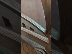 100 χιλιοστών πάχος Εκσκαφέας Rock Ripper Q355B Strong Reinforcement Board Ripper