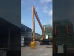 Σθεναρό ευέλικτο εκσκαφέα με μακρύ μπροστινό μέρος με μία διαμόρφωση σύνδεσης Q345B Q690D