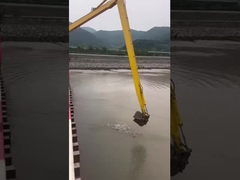 Βραχίονας εκσκαφέα PC360 28m Deep Reach για εκβάθυνση λιμανιού