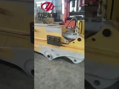 Εκσκαφέας τηλεσκοπικός συρόμενος βραχίονας διάταξη δοκιμών